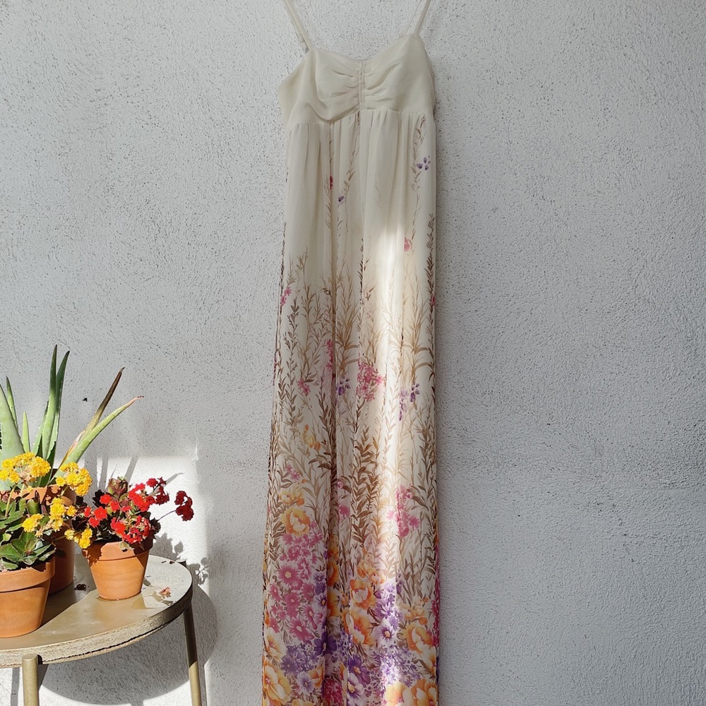 Floral maxi dress